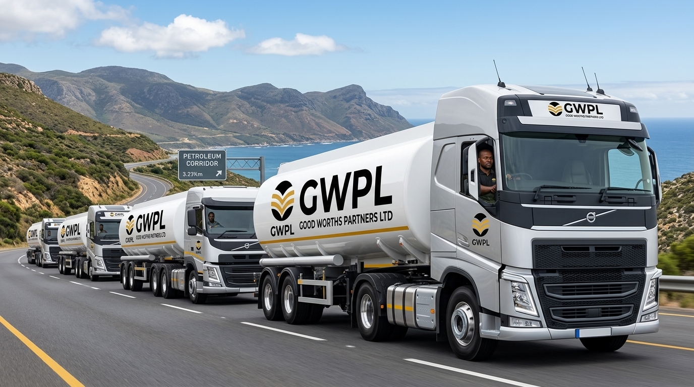 Petroleum tanker trucks